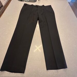 MICHAEL KORS Men's Matisse Solid Classic-Fit Dress Pants Black 40W x 30L